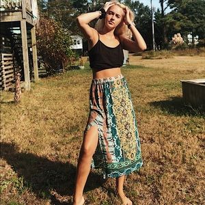 boho midi skirt ☀️✨